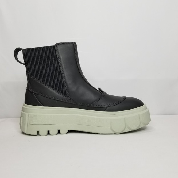 Sorel Women CARIBOU X Chelsea Waterproof Boot Size 9.5 Jet/Pixel 2048441 NWT - Picture 3 of 8